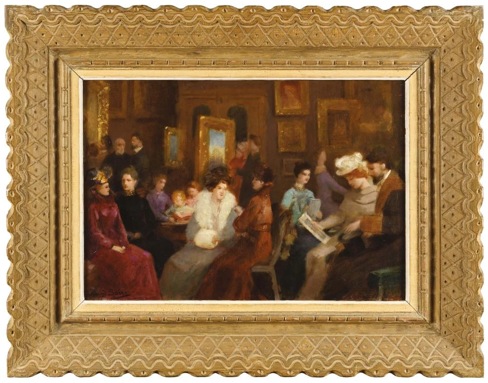 Nell'atelier del pittore